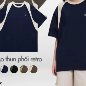 Áo Thun Phối Retro GODMOTHER (1)